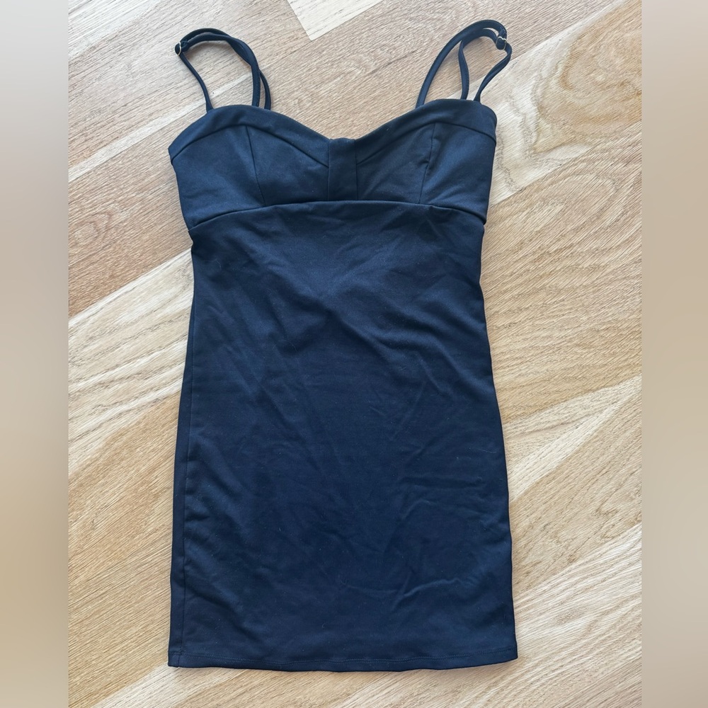 Free People little black dress body con Small